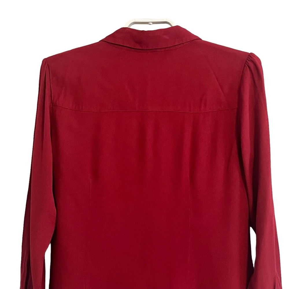 Soft Surroundings Button Down Ruffle Cuff Blouse - image 6